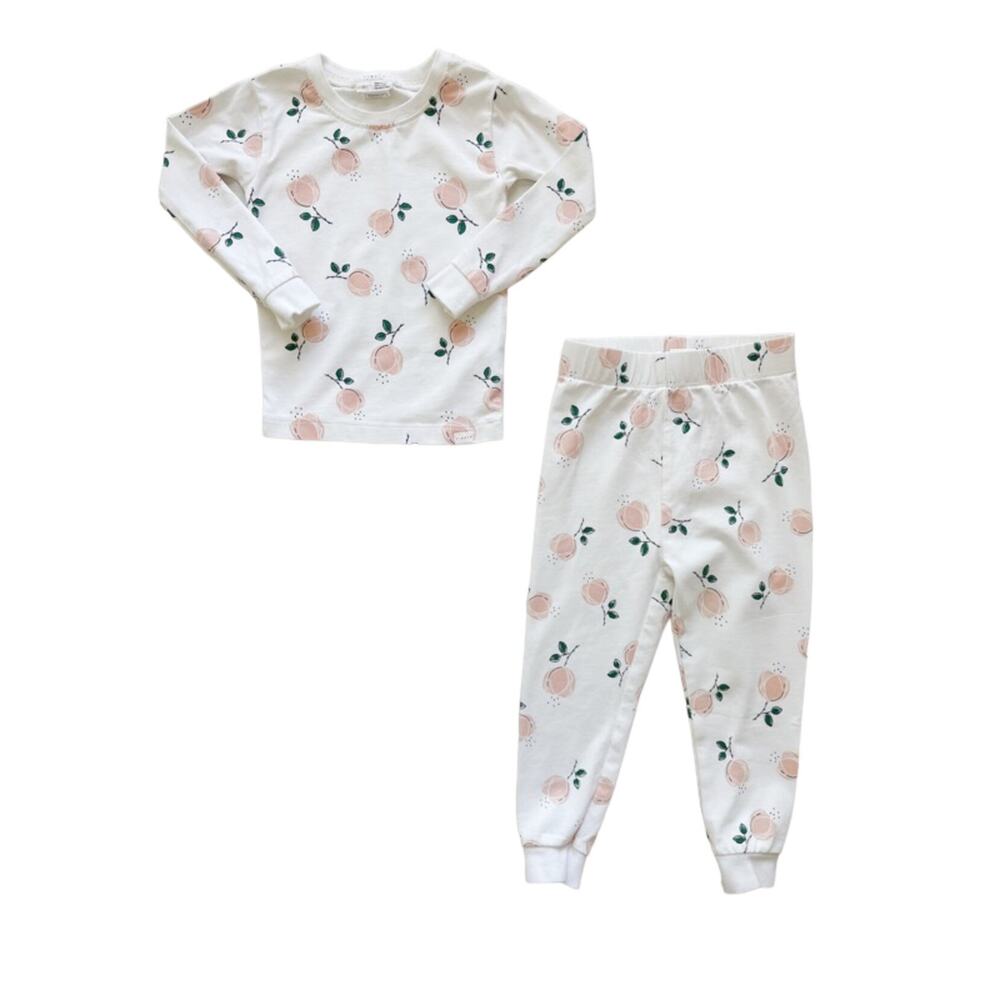 Firsts By Petit Lem Floral Pajamas Size 18m